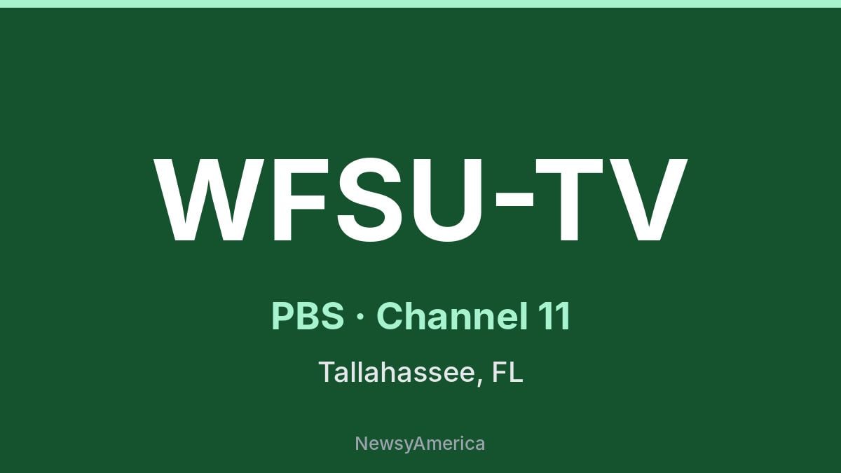 WFSU-TV – PBS 11 Tallahassee