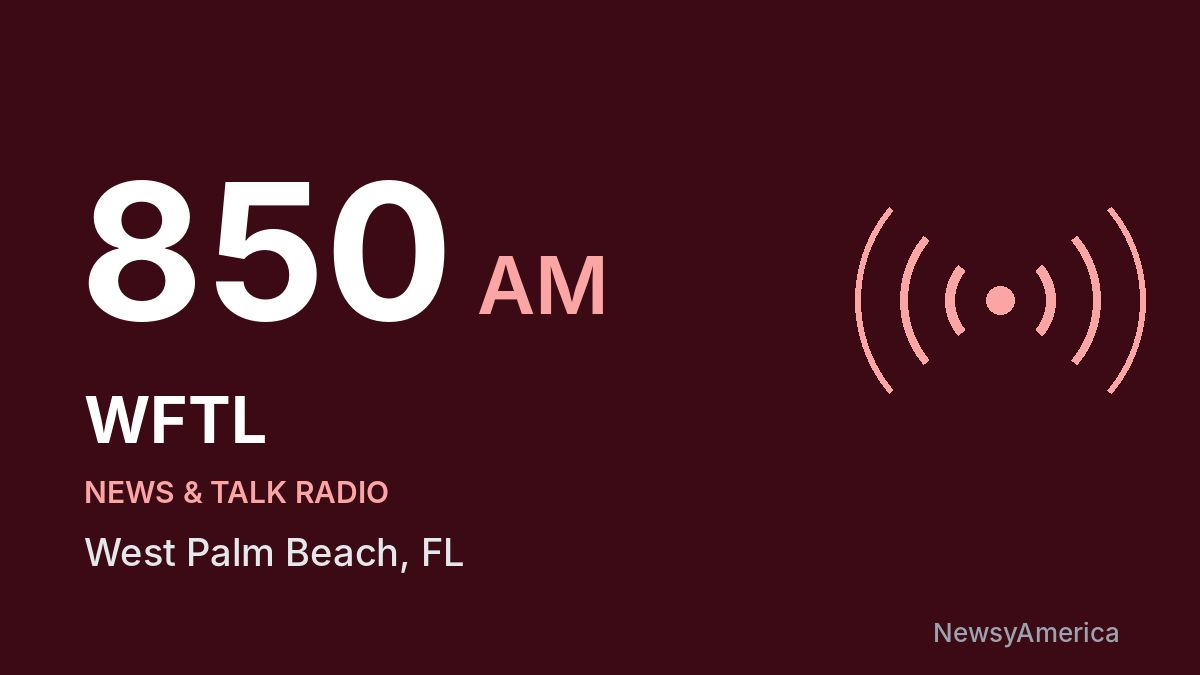 WFTL 850 AM – West Palm Beach