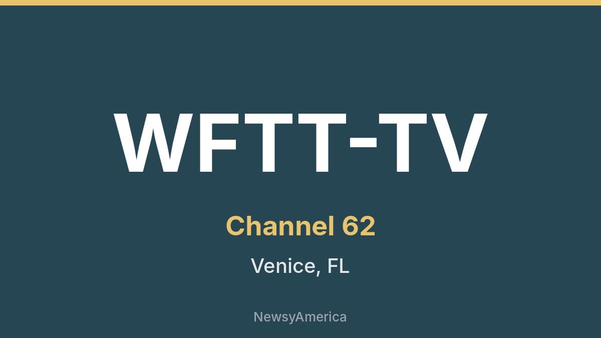 WFTT-TV – Channel 62 Tampa