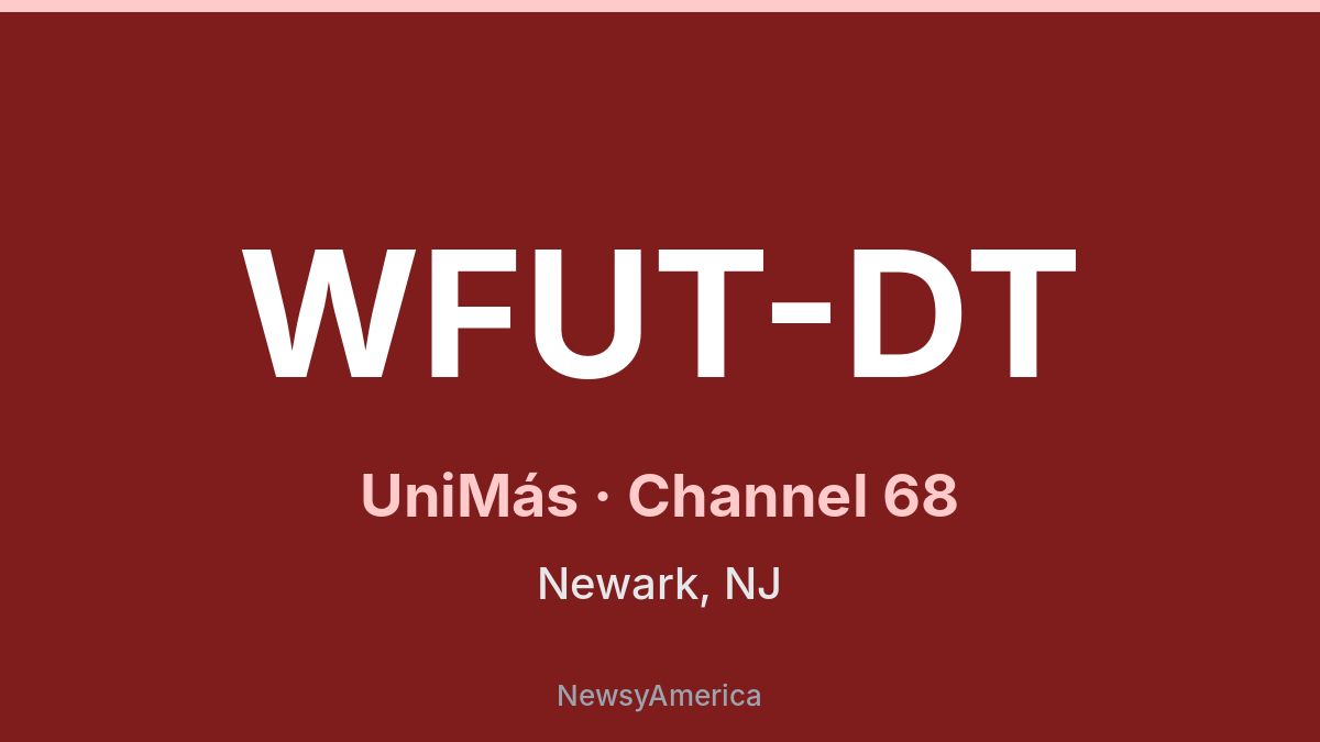 WFUT-DT – UniMás 68 New York