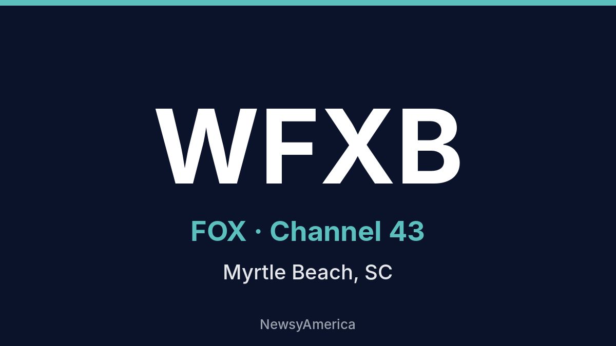 WFXB – FOX 43 Myrtle Beach