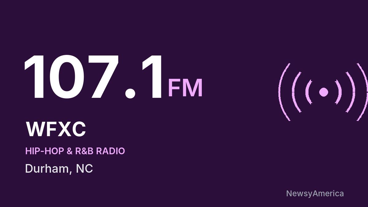 WFXC 107.1 FM – Durham