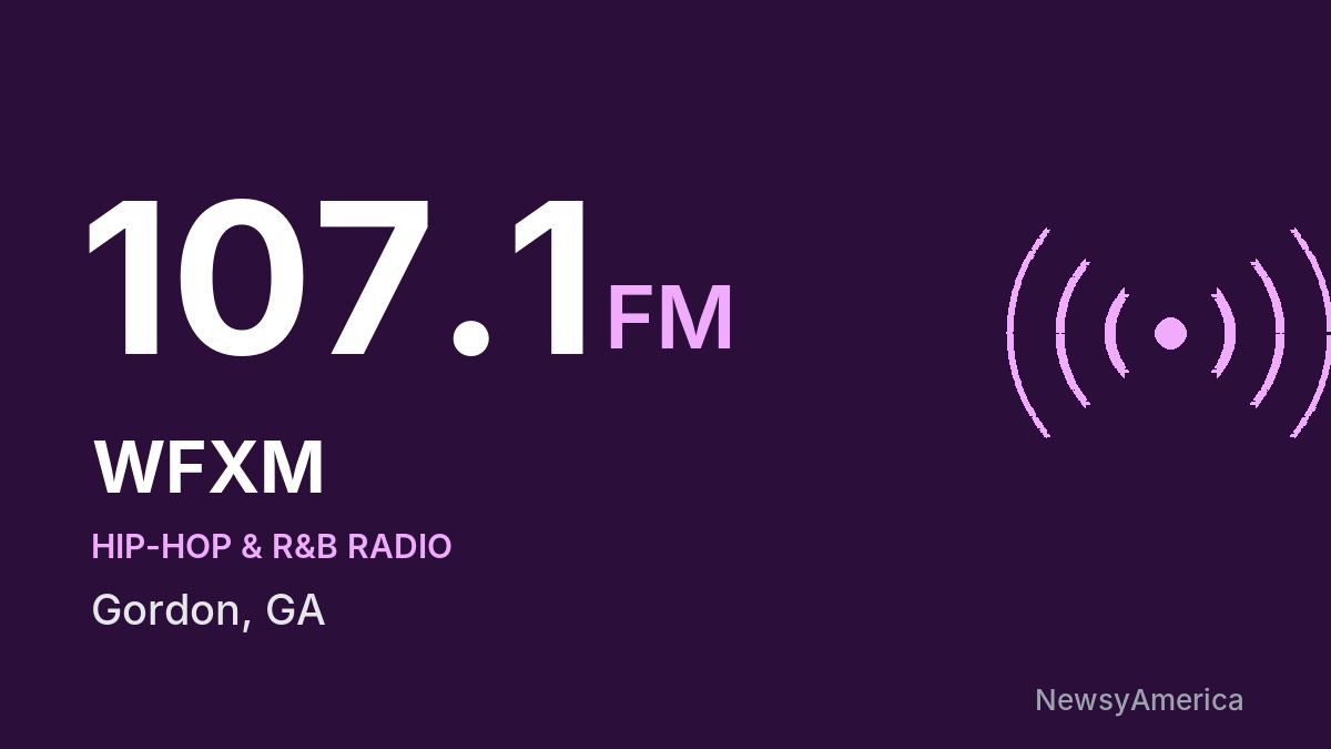 WFXM 107.1 FM – Gordon