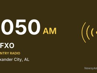WFXO 1050 AM, Alexander City, AL
