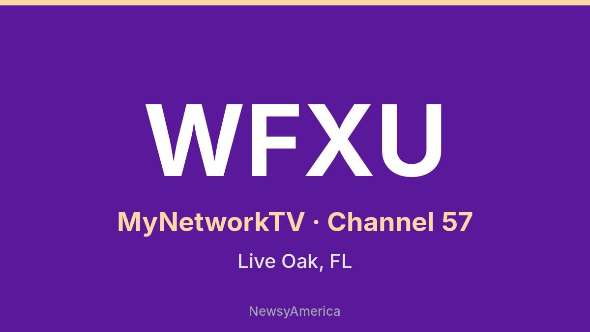 WFXU – MyNetworkTV 57 Tallahassee