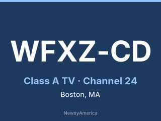 WFXZ-CD channel 24, Boston, MA