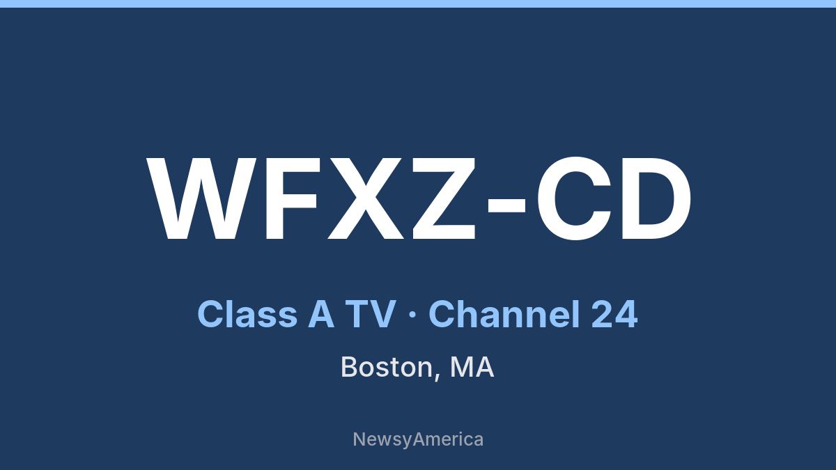 WFXZ-CD – Channel 24 Boston