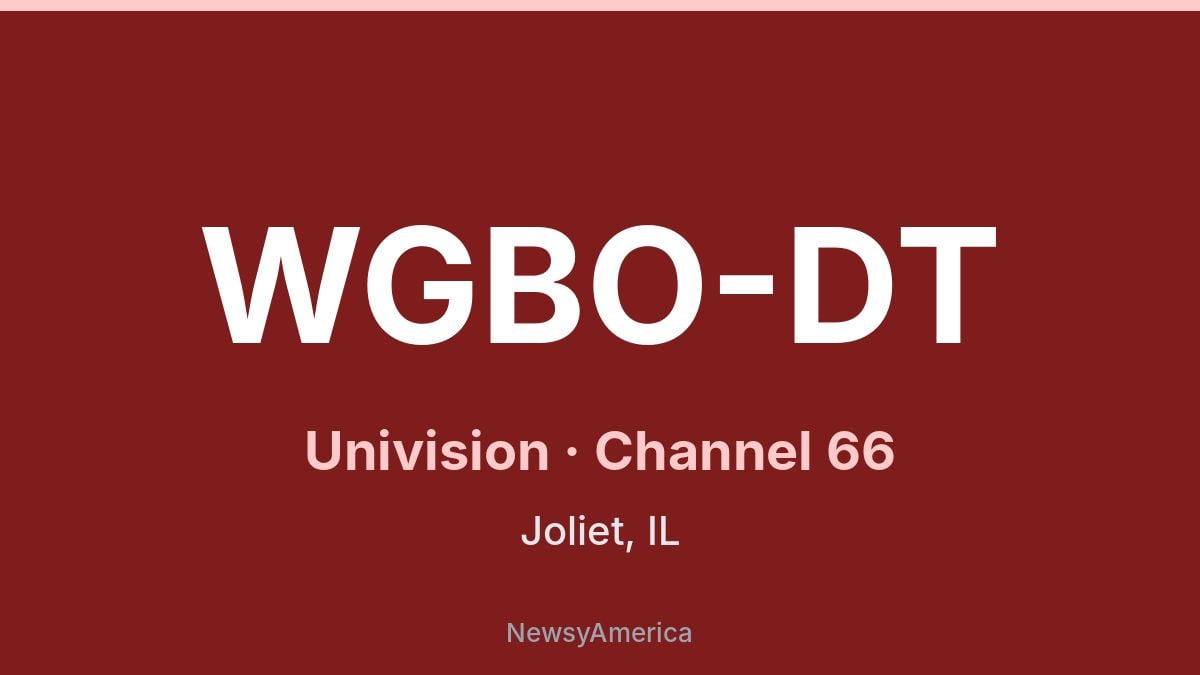 WGBO-DT – Univision 66 Chicago