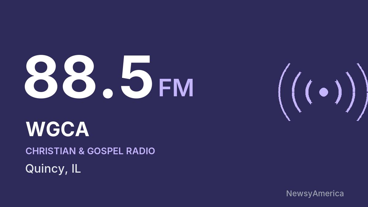 WGCA 88.5 FM – Quincy