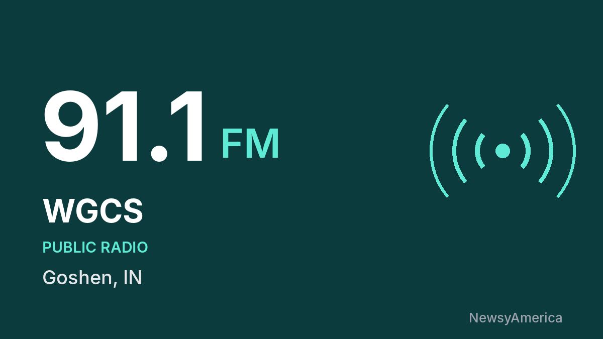 WGCS 91.1 FM – Goshen