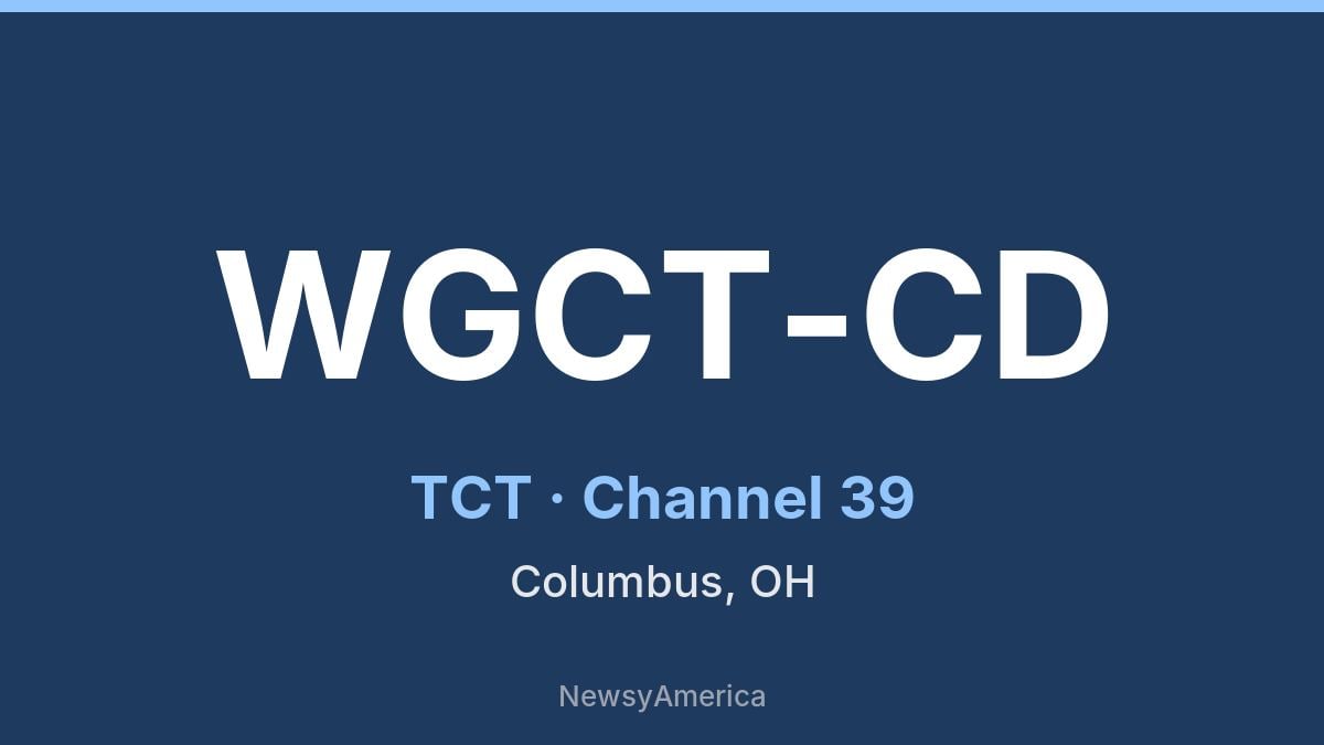 WGCT-CD – TCT 39 Columbus