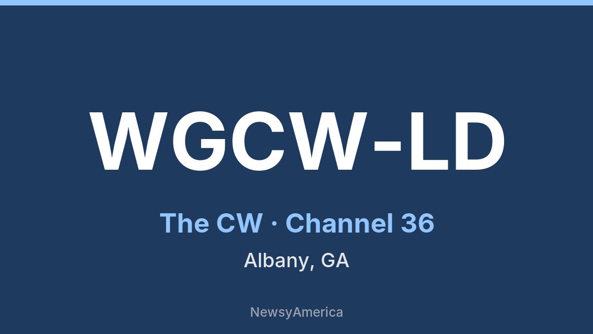 WGCW-LD – The CW 36 Albany