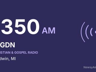 WGDN 1350 AM, Gladwin, MI
