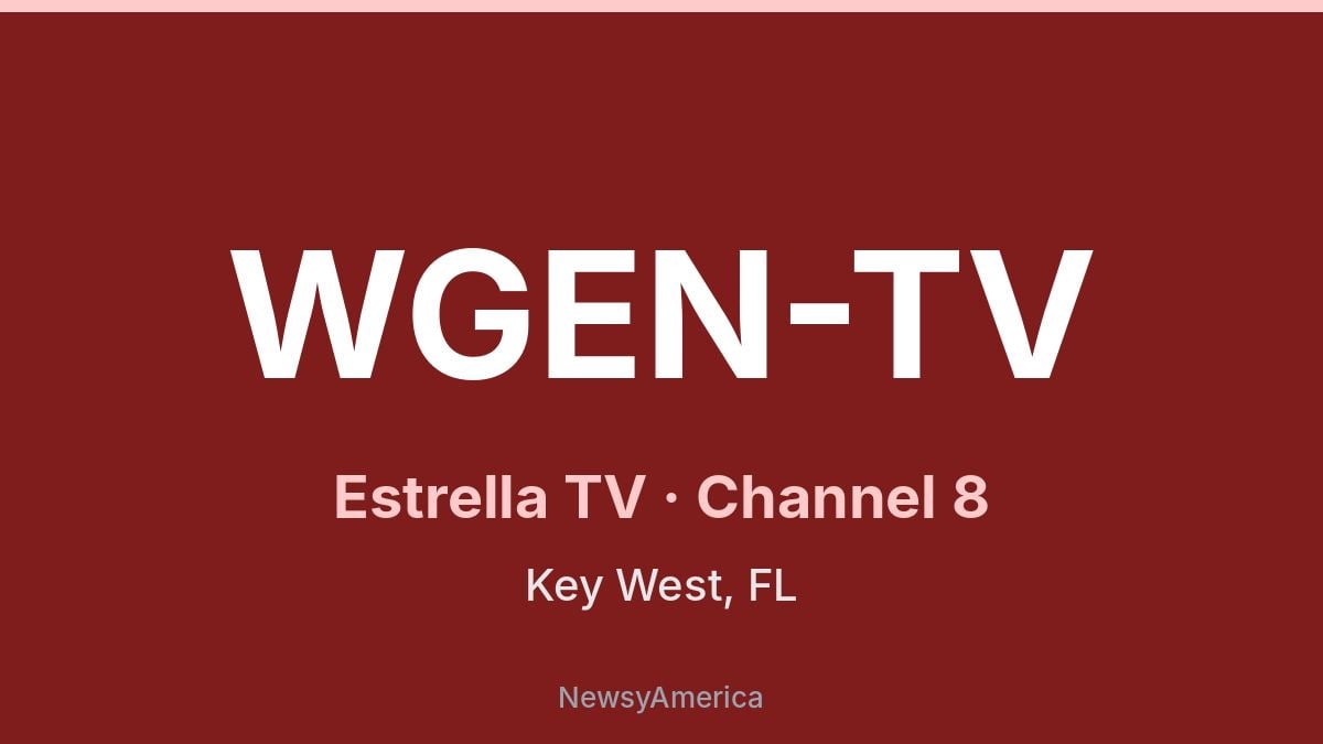 WGEN-TV – Estrella TV 8 Miami