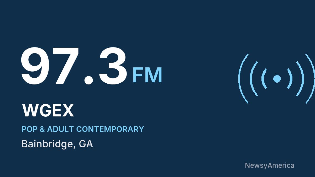 WGEX 97.3 FM – Bainbridge