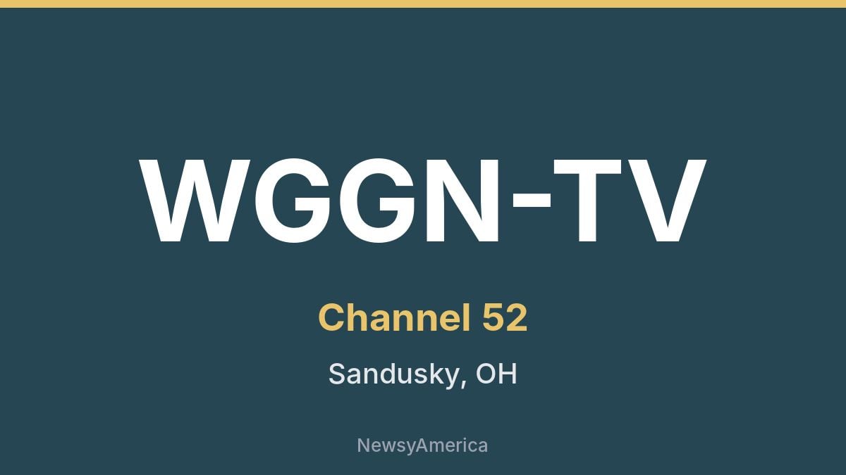 WGGN-TV – Channel 52 Cleveland