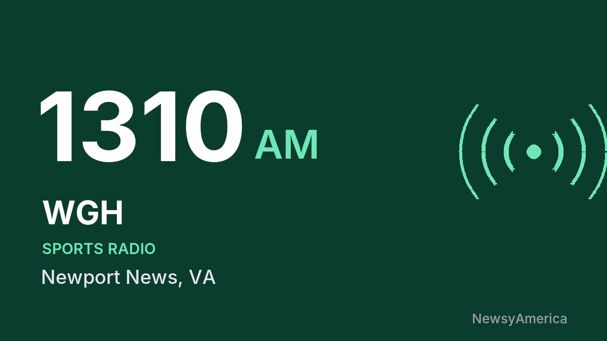 WGH 1310 AM – Newport News