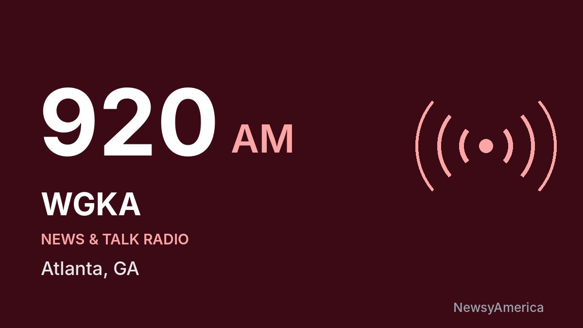 WGKA 920 AM – Atlanta