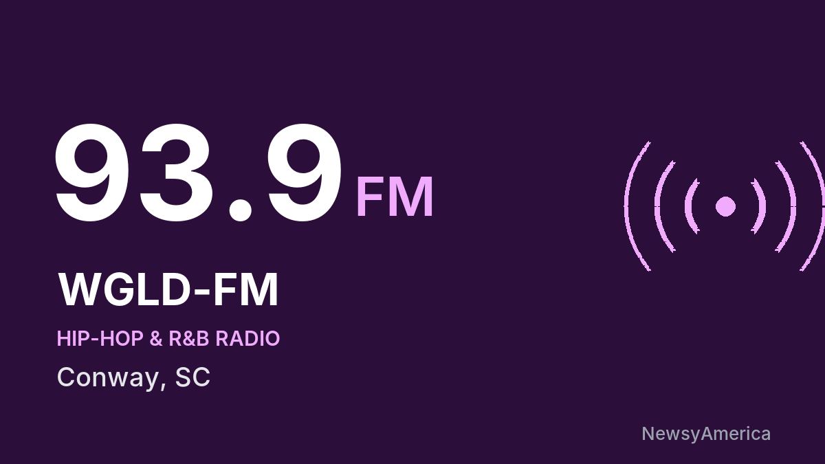 WGLD-FM 93.9 FM – Conway