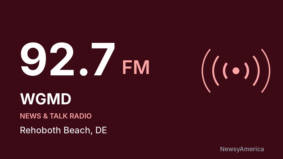 WGMD 92.7 FM – Rehoboth Beach