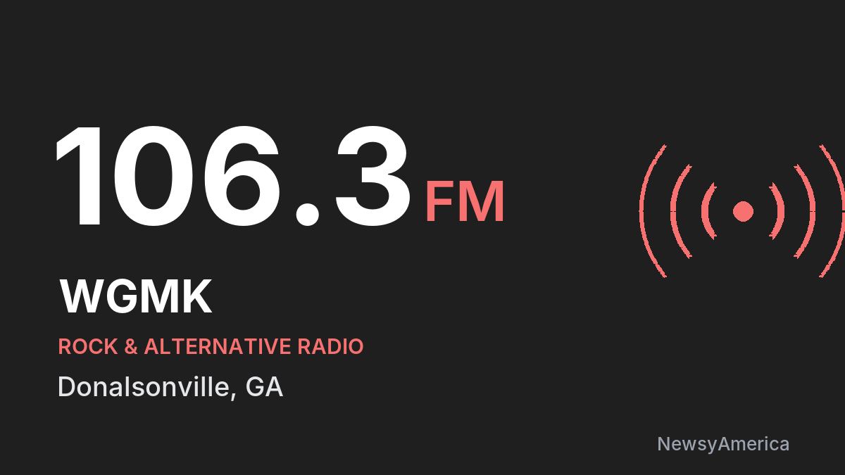 WGMK 106.3 FM – Donalsonville