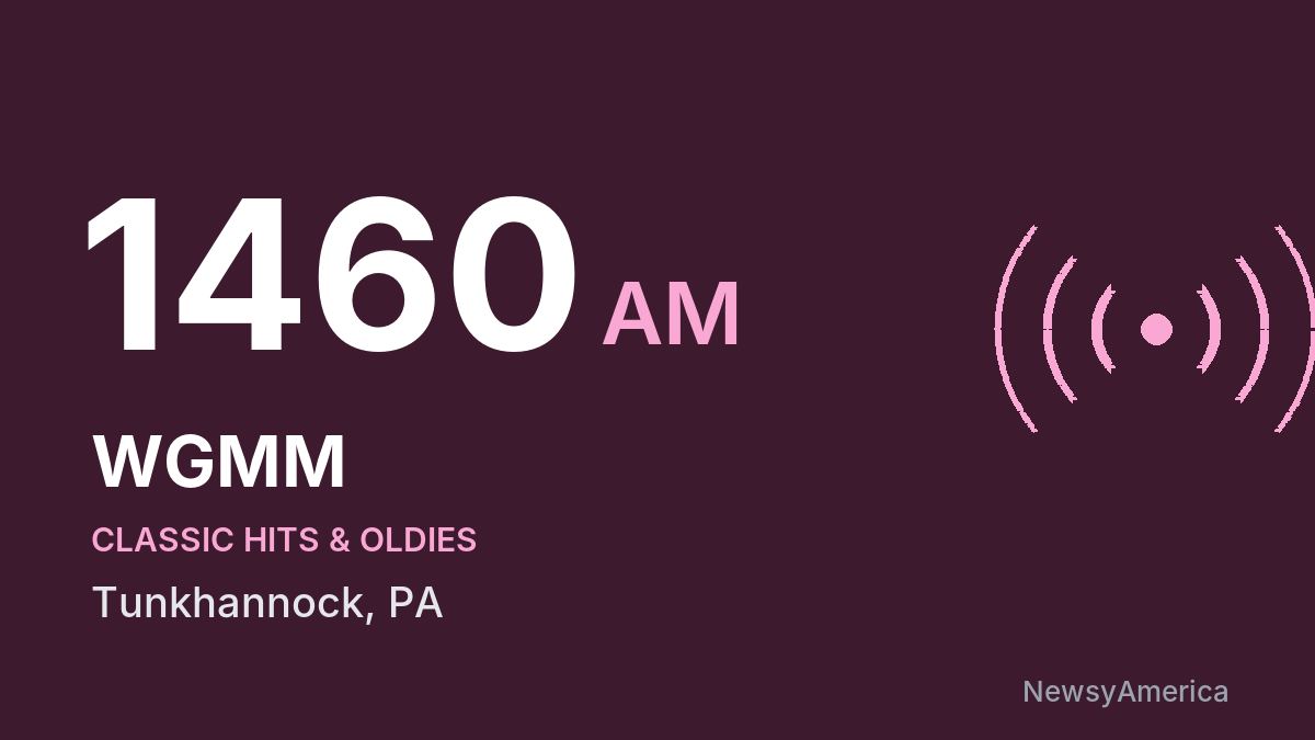 WGMM 1460 AM – Tunkhannock