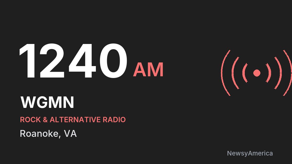 WGMN 1240 AM – Roanoke