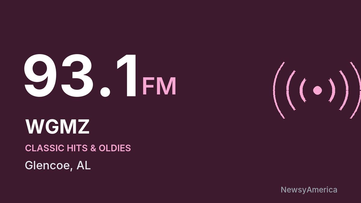 WGMZ 93.1 FM – Glencoe