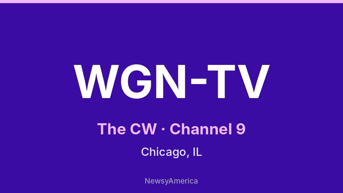 WGN-TV – The CW 9 Chicago