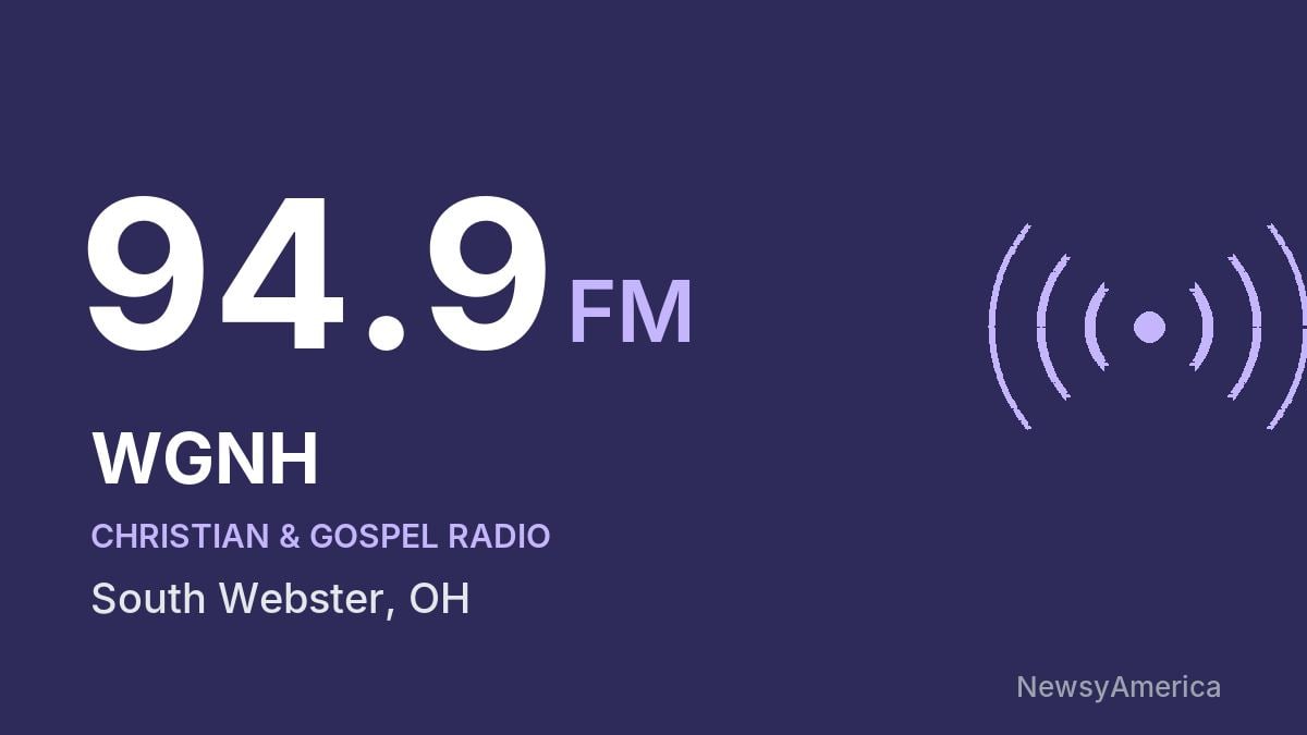 WGNH 94.9 FM – South Webster