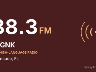 WGNK 88.3 FM, Pennsuco, FL