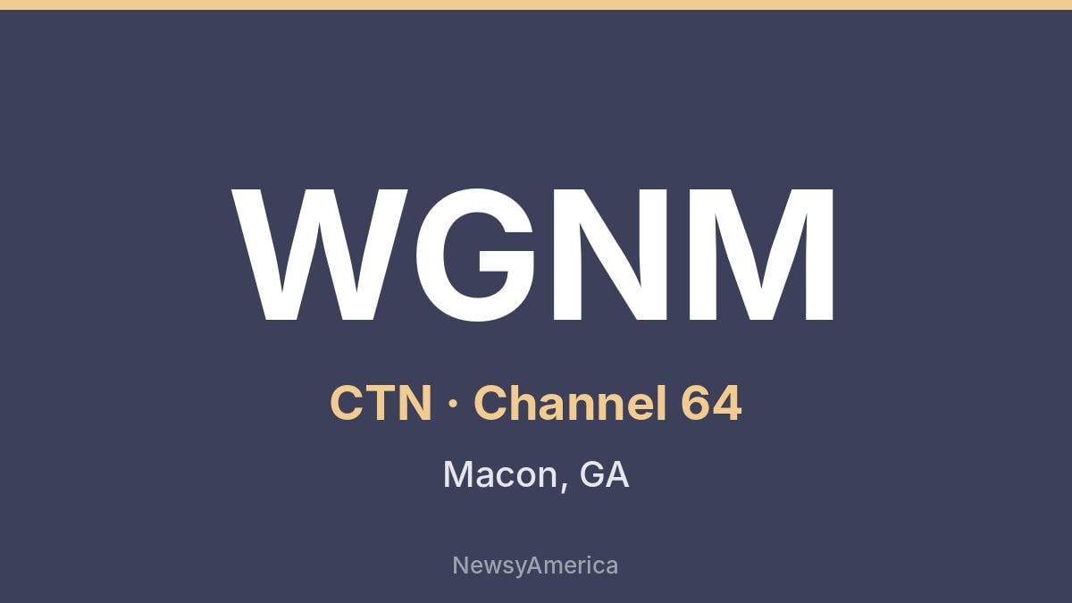 WGNM – CTN 64 Macon