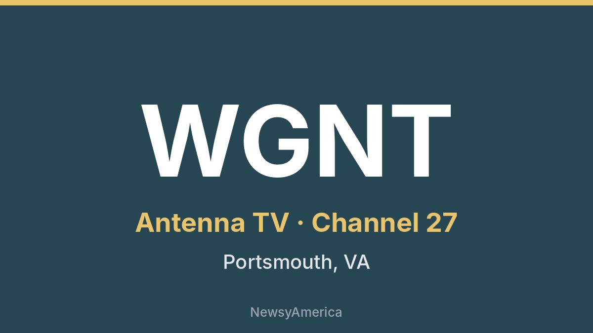WGNT – Antenna TV 27 Norfolk