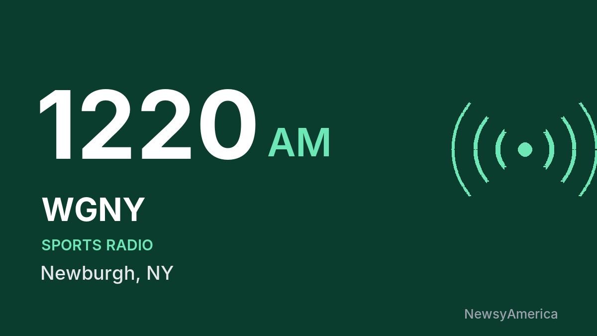 WGNY 1220 AM – Newburgh