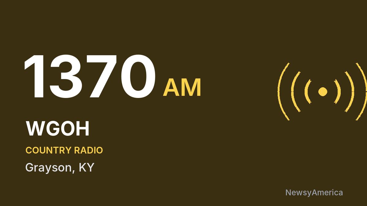 WGOH 1370 AM – Grayson
