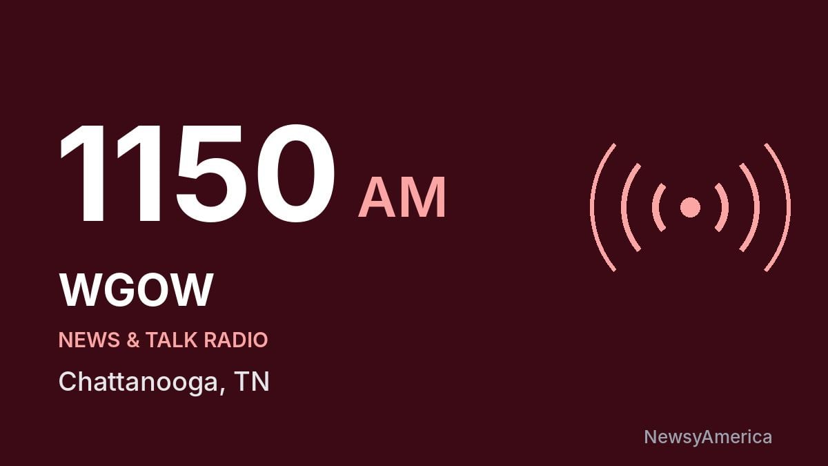 WGOW 1150 AM – Chattanooga