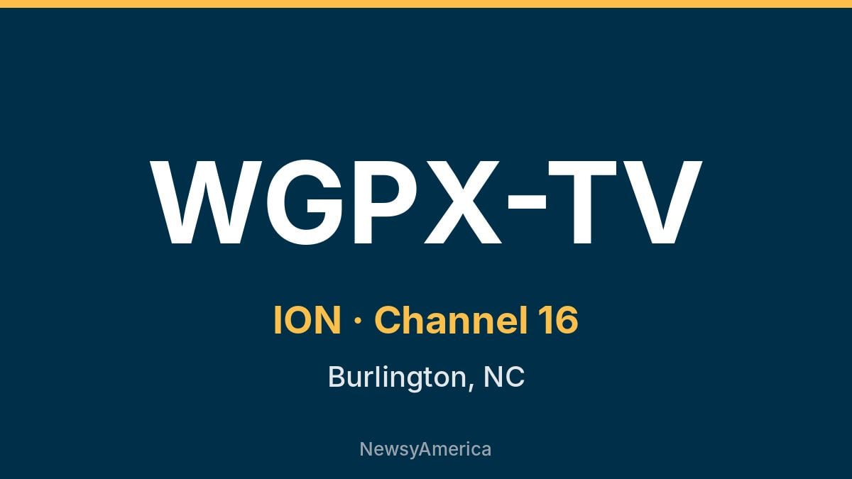 WGPX-TV – ION 16 Greensboro