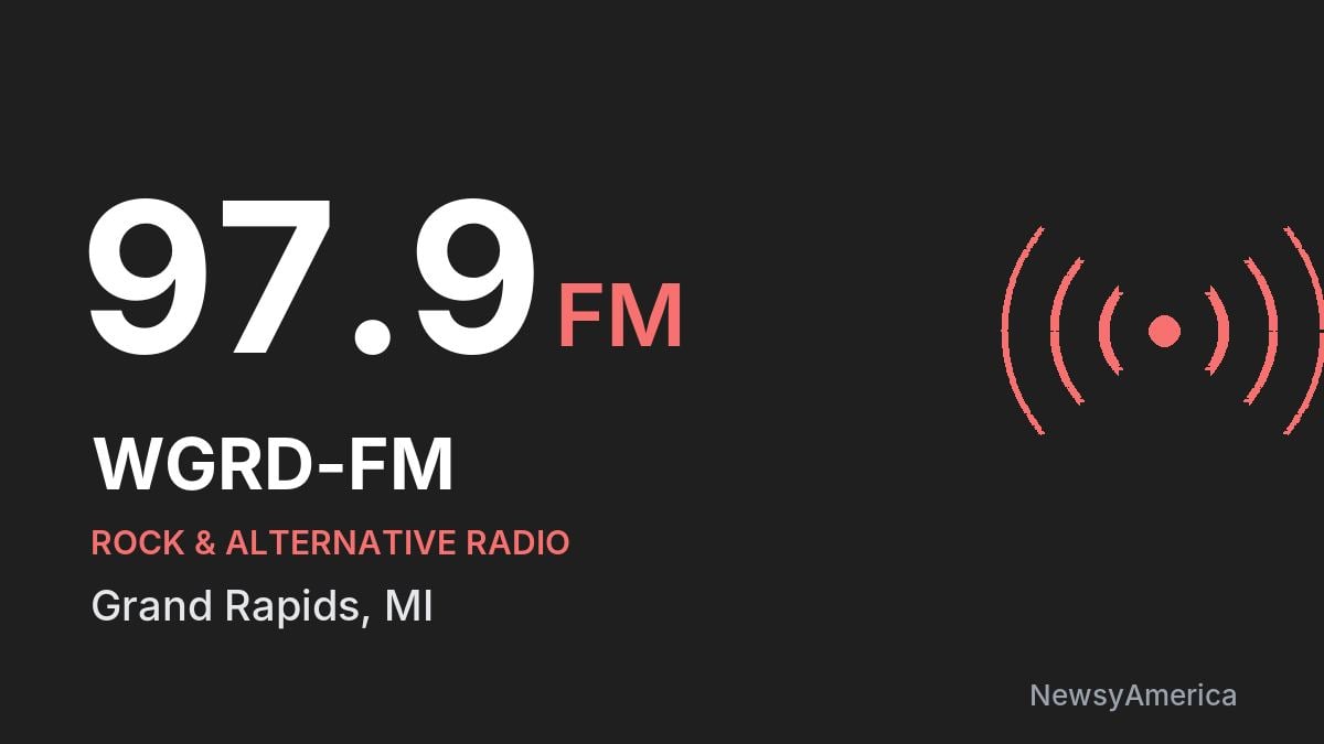 WGRD-FM 97.9 FM – Grand Rapids