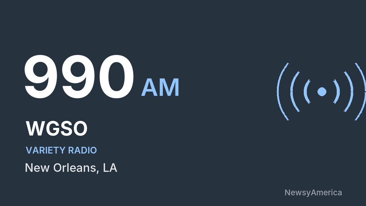 WGSO 990 AM – New Orleans