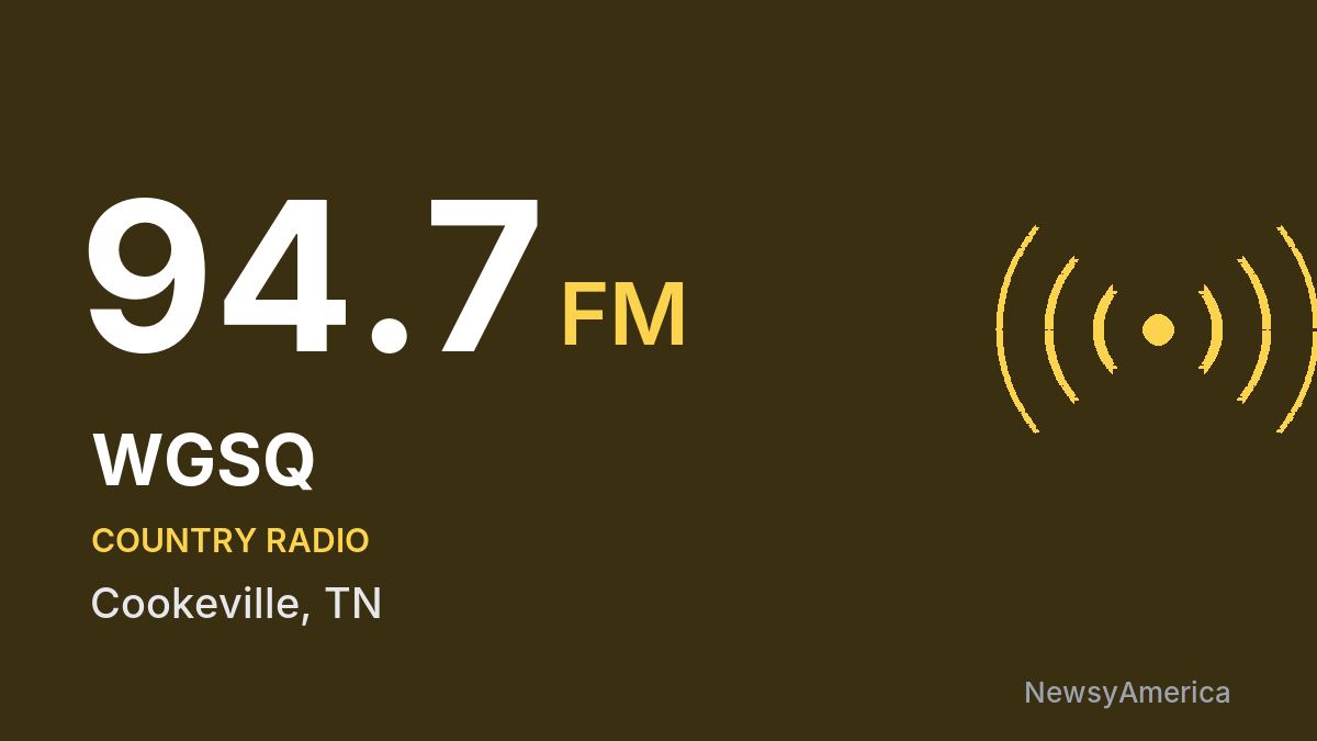 WGSQ 94.7 FM – Cookeville