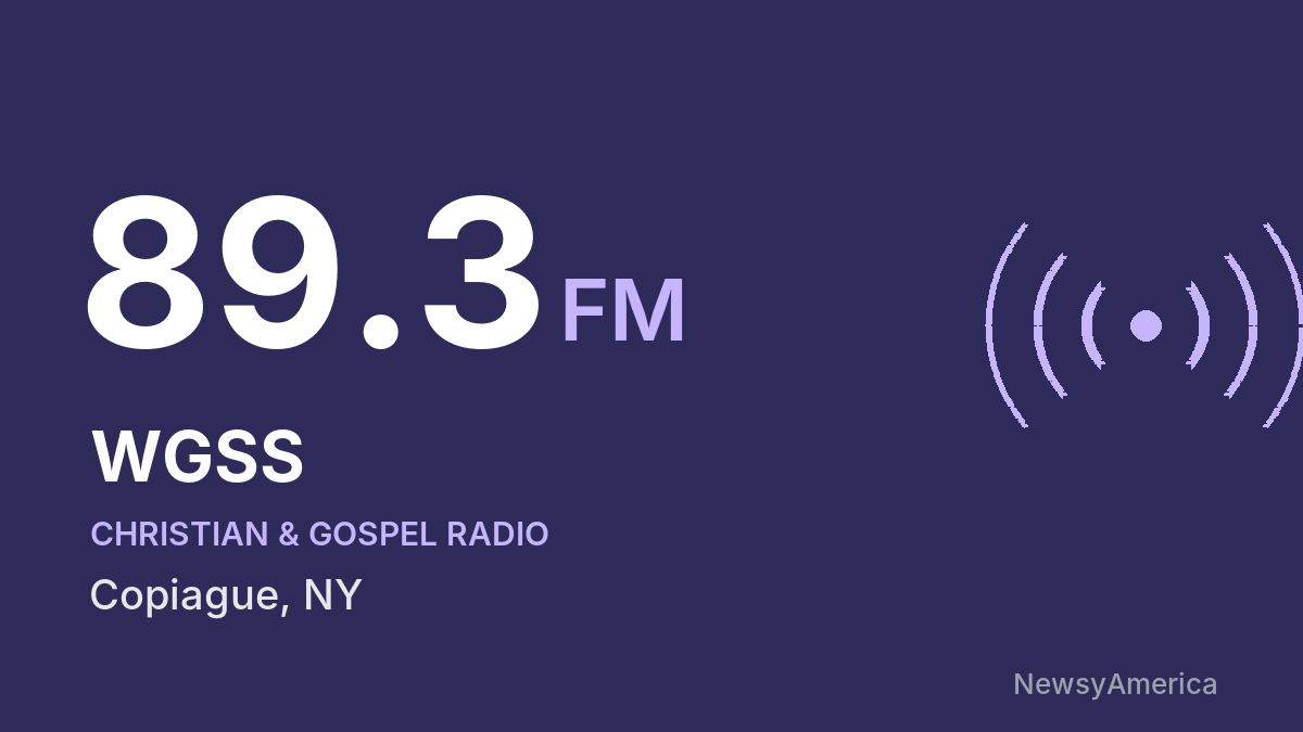WGSS 89.3 FM – Copiague
