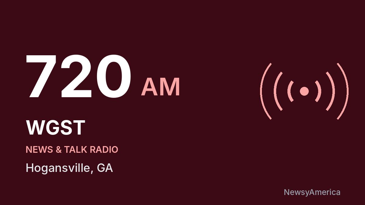 WGST 720 AM – Hogansville