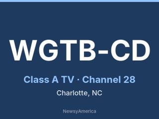 WGTB-CD channel 28, Charlotte, NC