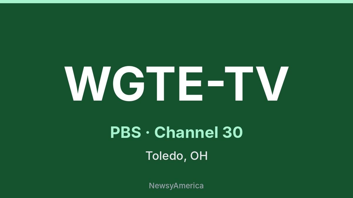 WGTE-TV – PBS 30 Toledo