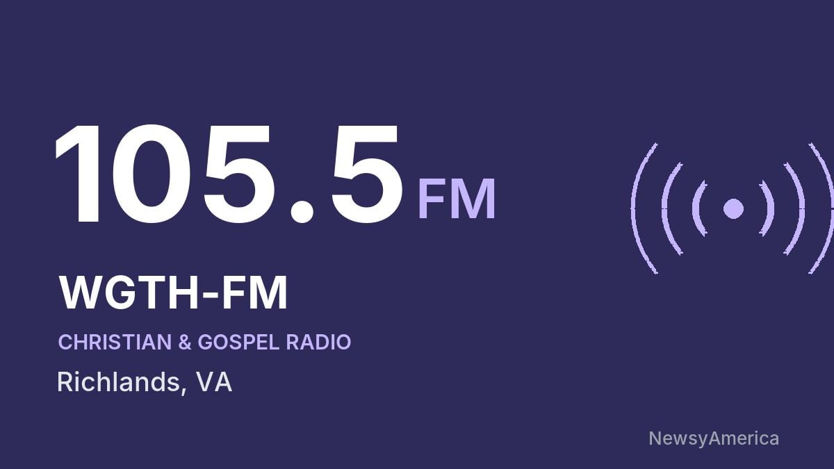 WGTH-FM 105.5 FM – Richlands