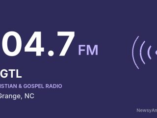 WGTL 104.7 FM, La Grange, NC