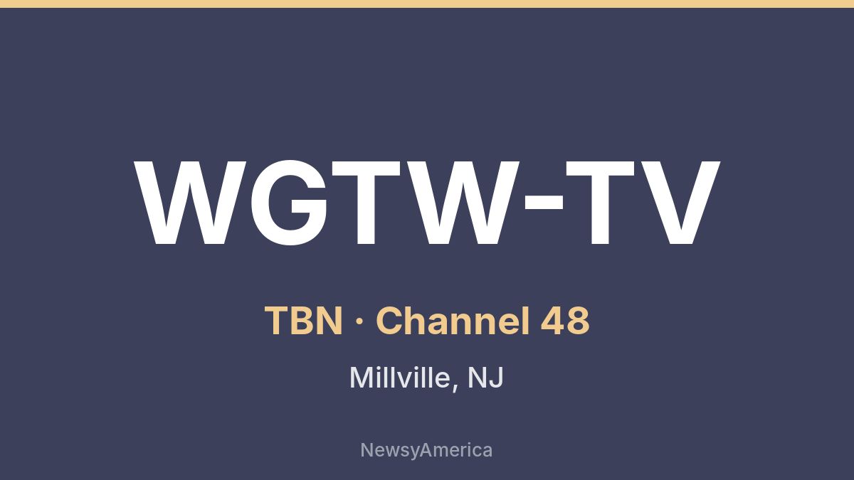 WGTW-TV – TBN 48 Philadelphia