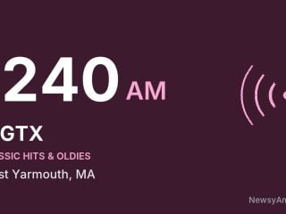 WGTX 1240 AM, West Yarmouth, MA