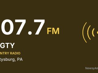 WGTY 107.7 FM, Gettysburg, PA