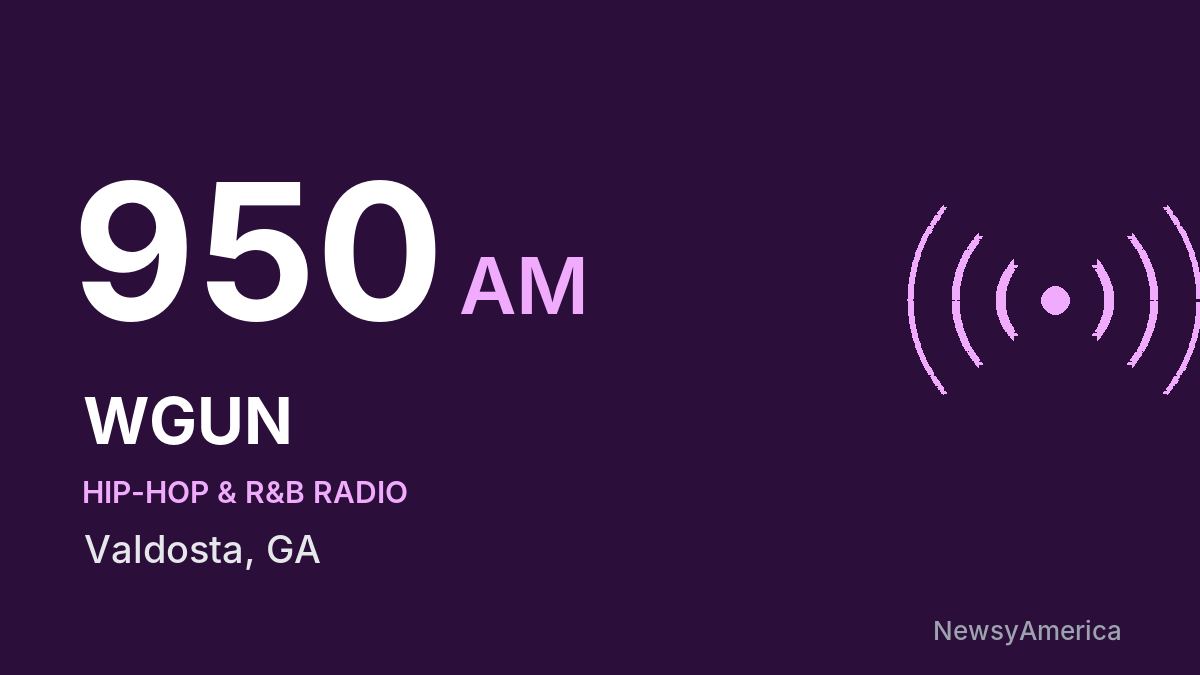 WGUN 950 AM – Valdosta